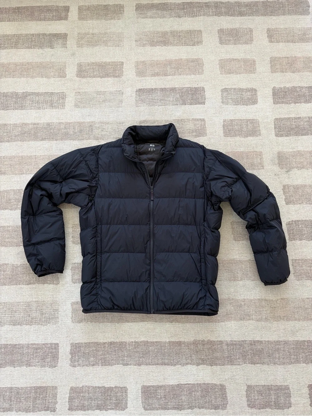 Uniqlo Navy Blue Quilted Down Puffer Jacket